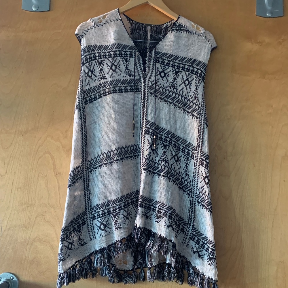 Free People poncho